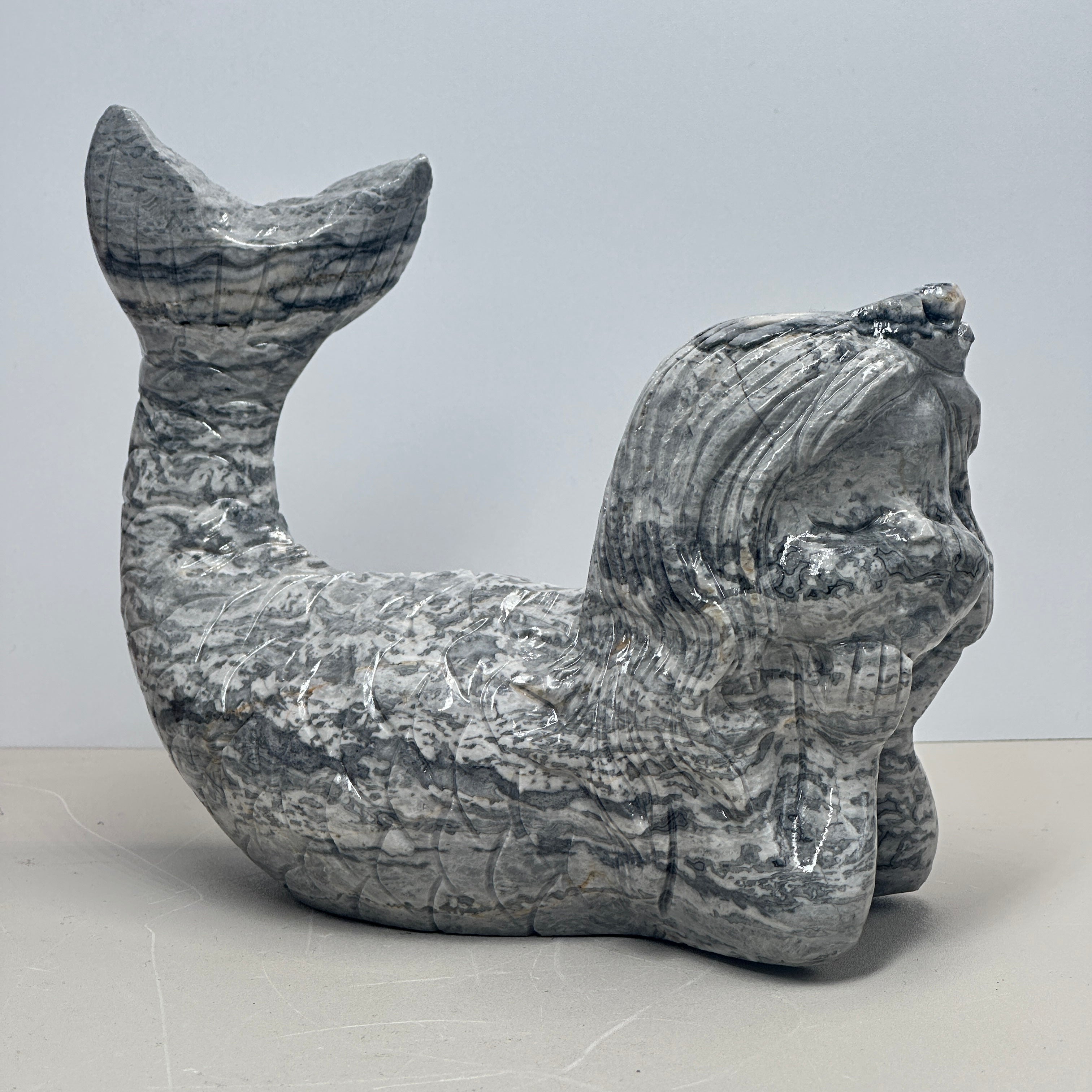 Mermaid Carving
